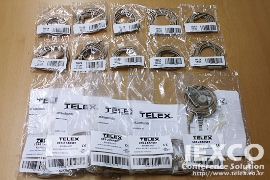 RTS/TELEX Announcer Earset CES-2  & CMT Cords